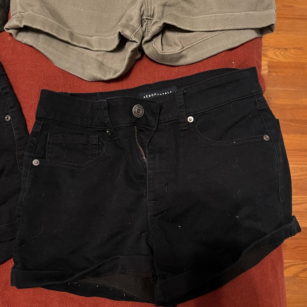 Aeropostale High Waisted Jegging Shorts